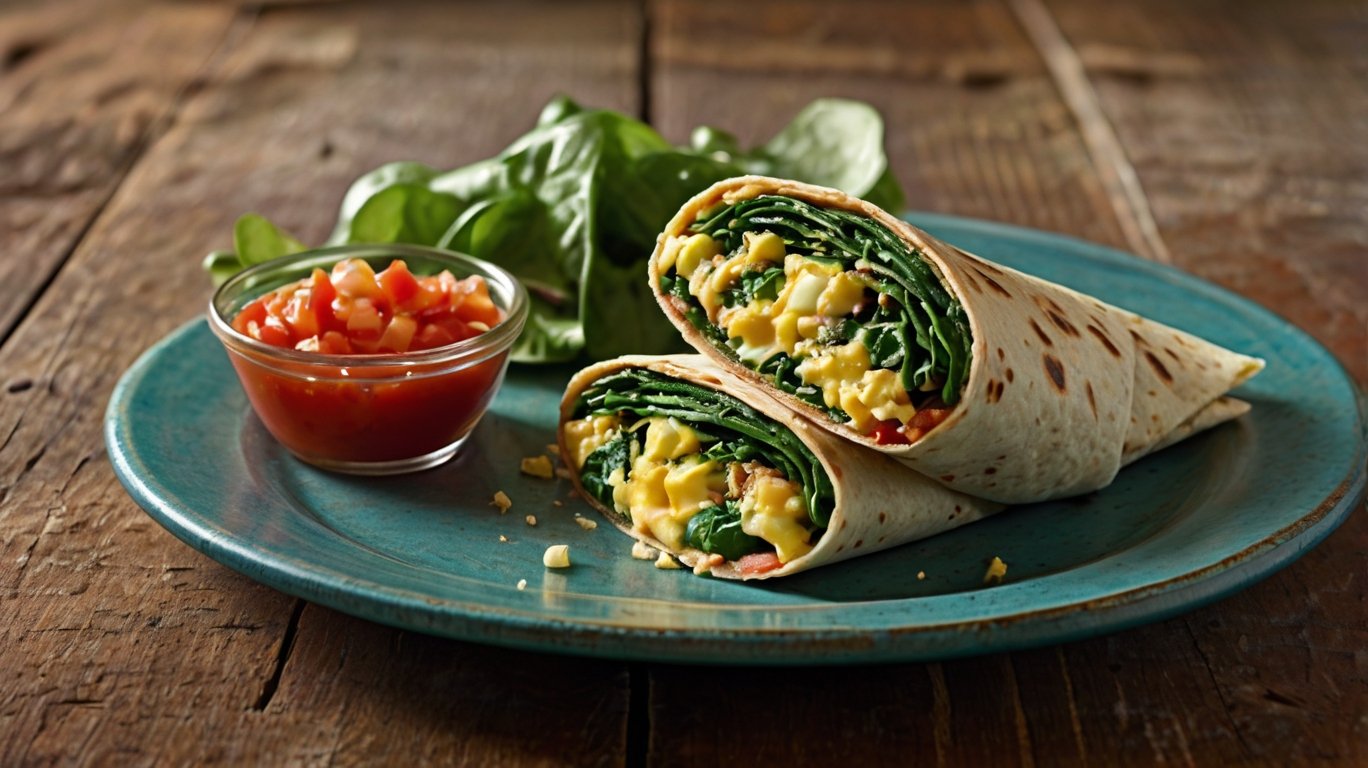 Plat de Omelette en wrap