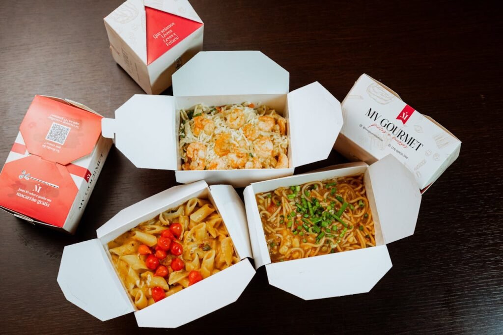 Des Plats préparés industriels