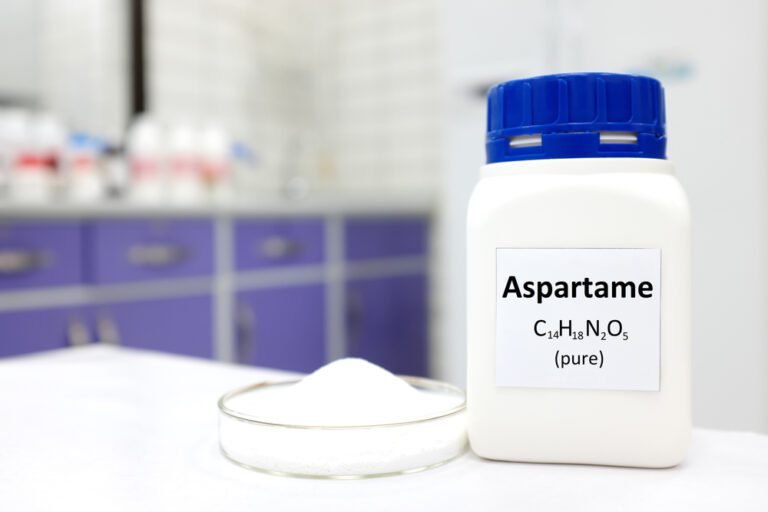 Boite de sucre aspartame
