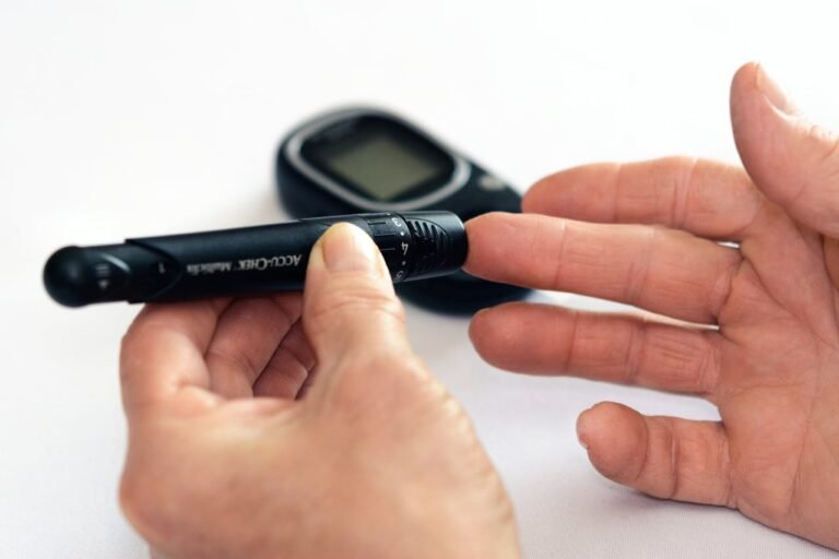 Test a jeun glycemie le matin