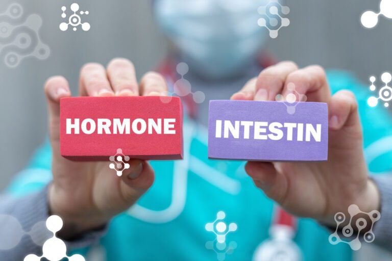 Concept médical de l'équilibre hormonal