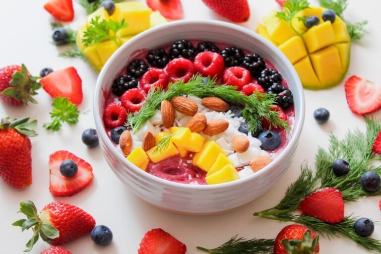 bol d'aliments sains