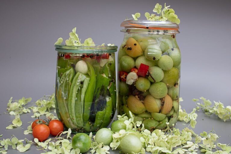 Des aliments fermentés