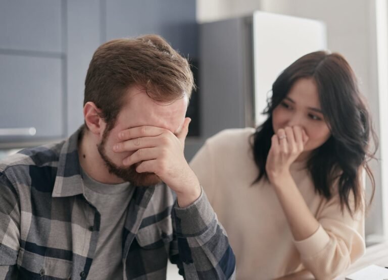 Un couple triste